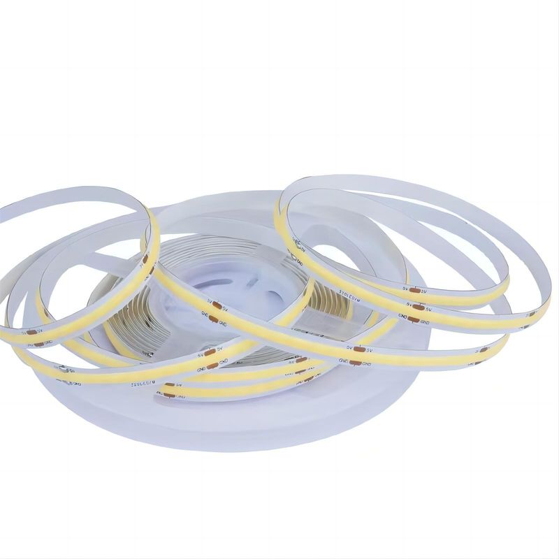 300 leds Dampproof tùy chỉnh 90Ra Không điện áp COB LED Strip với chiều dài cắt 4cm cho ánh sáng gia đình