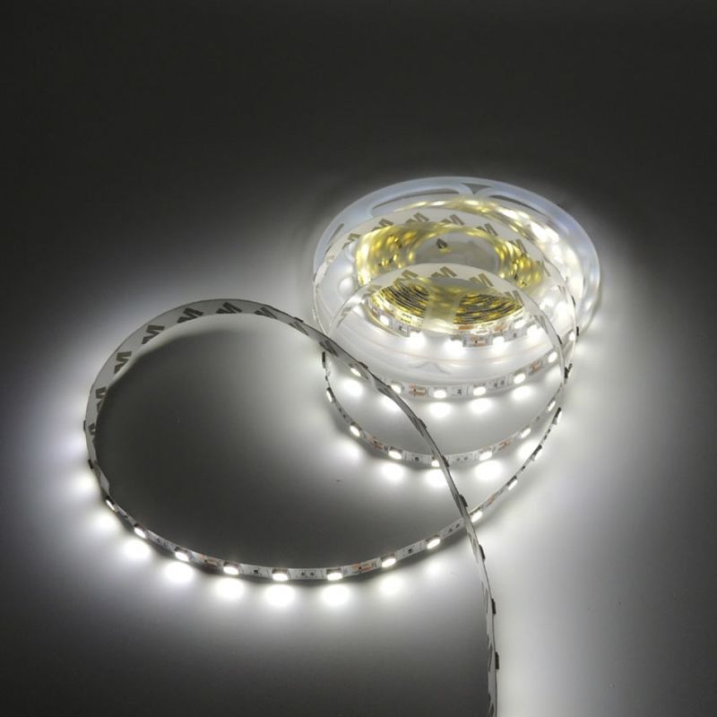 5m / cuộn SMD2835 Dải LED linh hoạt 120LEDs Nhà máy trực tiếp Chất lượng tốt 8mm PCB IP20 Thiết kế nội thất