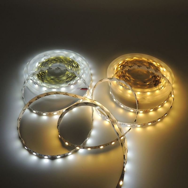 3000K/4000K/6000K 2835 Dải LED DC 12V/24V Dải LED linh hoạt hiện đại 120leds