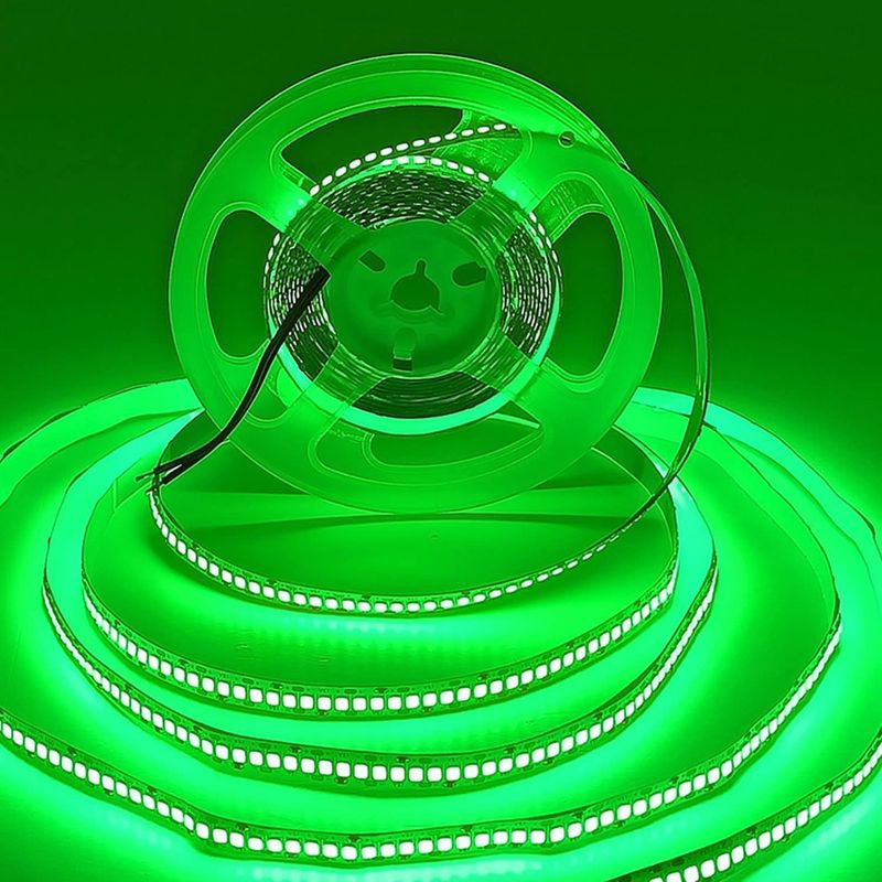 12V 240LEDS SMD 2835 Đèn dải LED 1200LEDs 16.4Ft Không thấm nước Màu đỏ xanh dương cam cho thanh