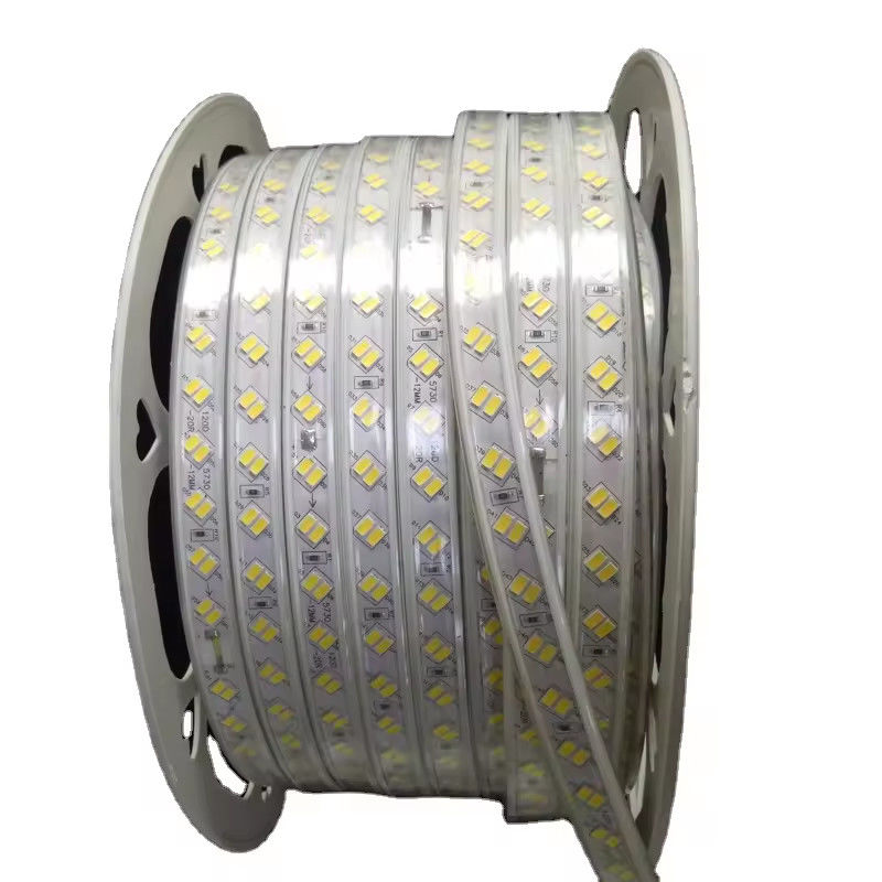 220V SMD5630 5730 120 LED Strip With Long Lifetime Double Row Design Chứng nhận CE / RoHS ở châu Âu