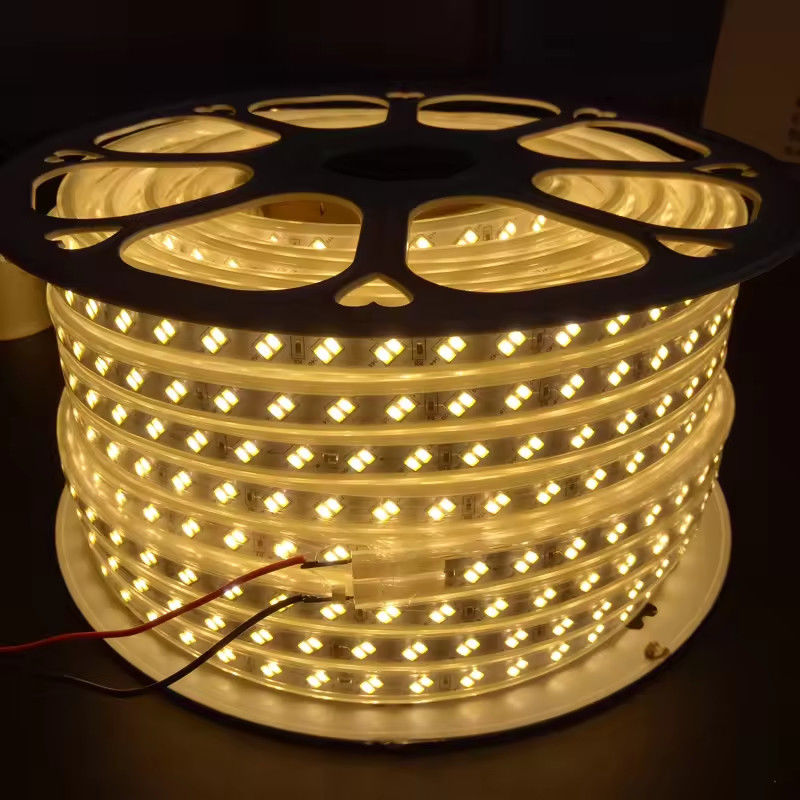 220V SMD5630 5730 120 LED Strip With Long Lifetime Double Row Design Chứng nhận CE / RoHS ở châu Âu