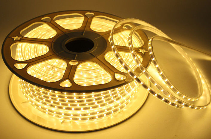 IP65 SMD5050 60leds / m 220V LED Strip với 80 CRI FPC CE / RoHS Chứng nhận ở Nam Mỹ