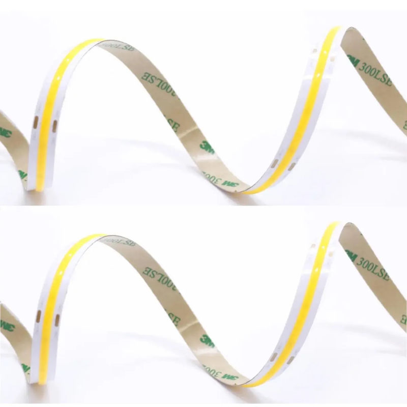 Đèn đèn LED có độ sáng tắt IP20 320LEDS 90Ra COB 10W / M Cho ánh sáng trong nhà