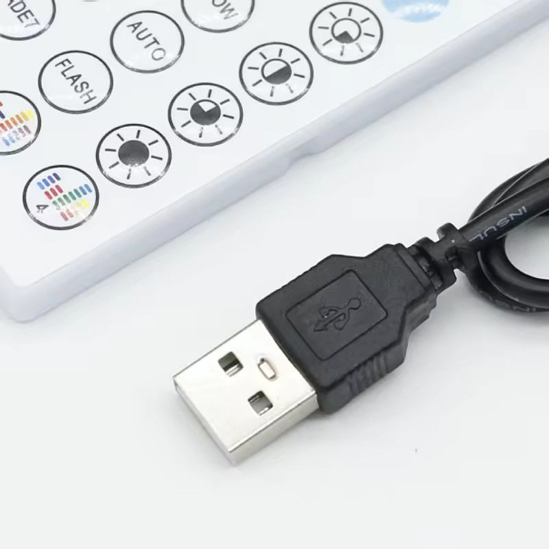 Smart LED 5V 44ekys RGB LED Strip bộ điều khiển wifi tuya APP USB Bluetooth dimmer luce striscia Bộ điều khiển cho LED Strip