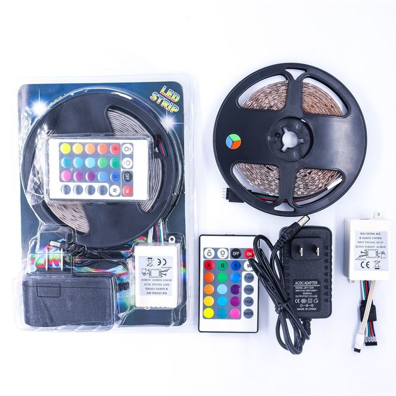 SMD có thể giảm độ sáng Dải LED RGB linh hoạt 60leds / m DC12V Input cho môi trường đầy màu sắc