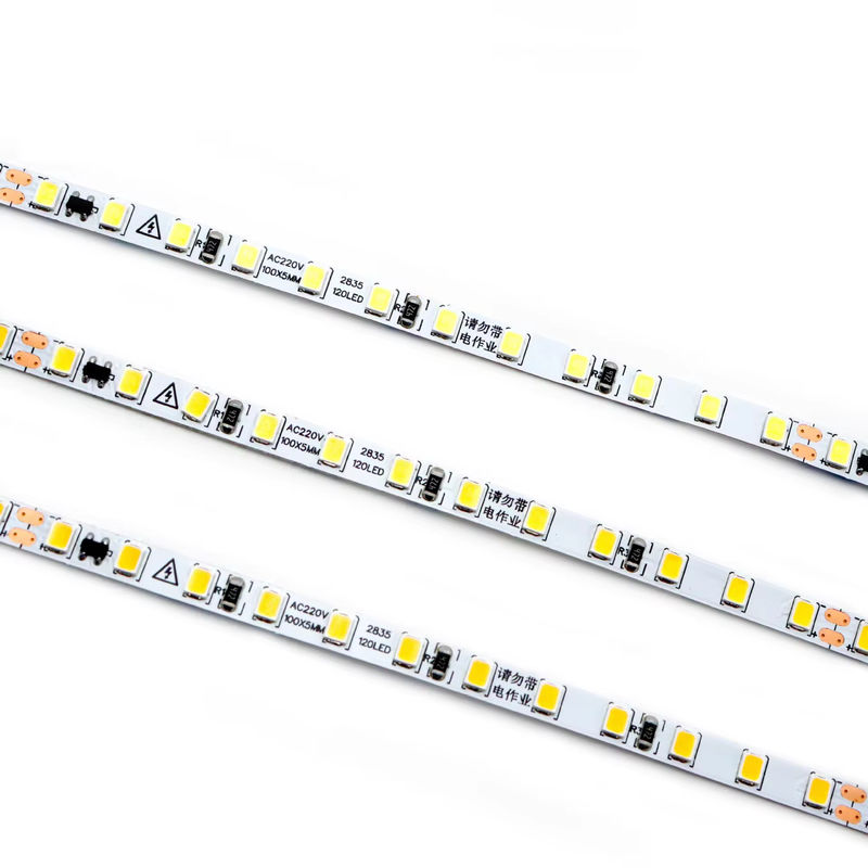 IP20 SMD2835 240LEDS 2 hàng 110V Đèn dải LED có thể tắt cho phòng ở Nam Mỹ