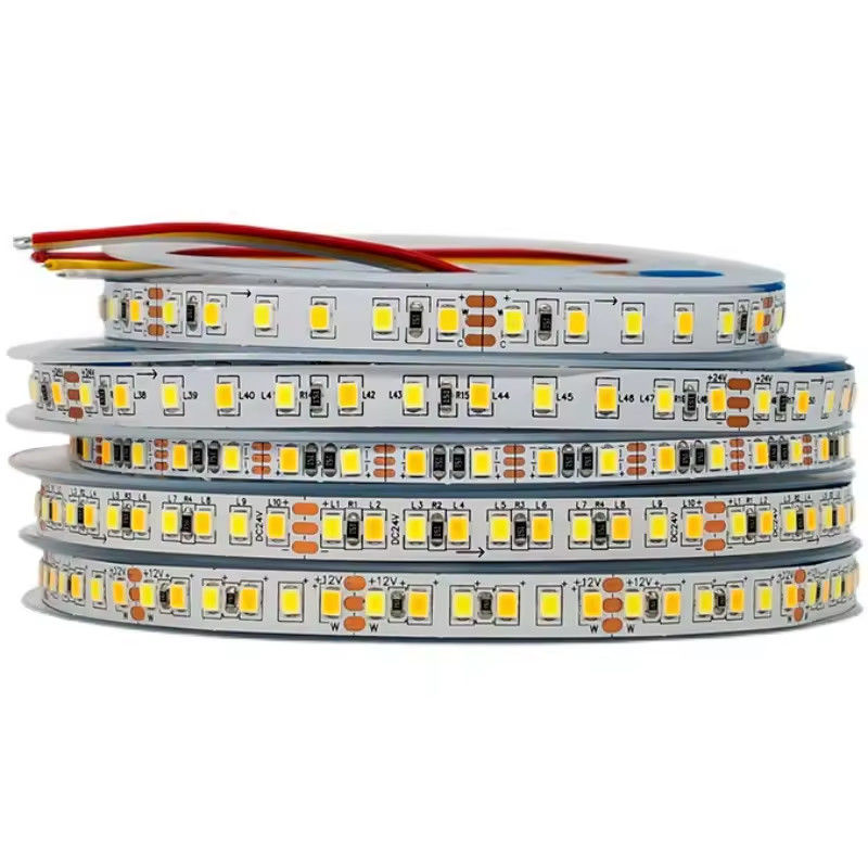 2835 120Leds 8W / M CRI80 Dải LED linh hoạt 5M / 10M Chiều dài cho trang trí Giáng sinh tại nhà