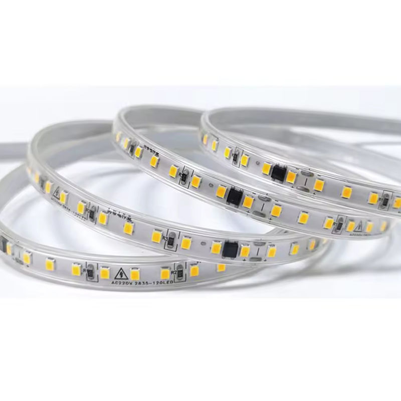 120LED/m Dải LED linh hoạt cho nội thất Không cần lái xe CRI80 2835 SMD 8mm PCB Độ dài 5M/10M