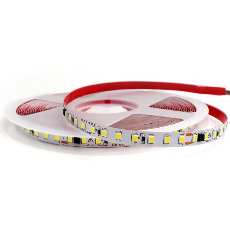 2835 120Leds 8W / M CRI80 Dải LED linh hoạt 5M / 10M Chiều dài cho trang trí Giáng sinh tại nhà