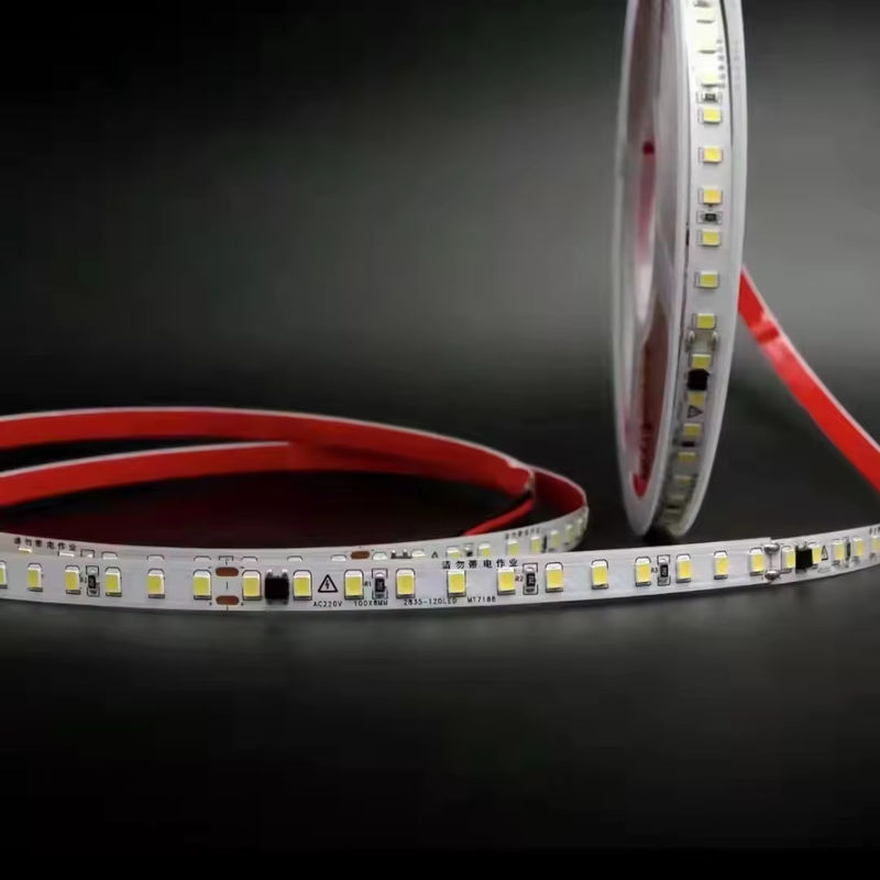 220v Không cần trình điều khiển 10cm Cuttable 2835 Led Strip IP65 120 Led Tape Light Không thấm nước IP20 Flexible Led Strip