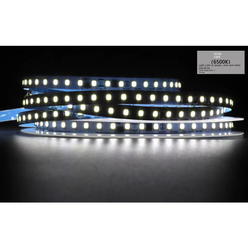 Ánh sáng đèn LED trong nhà cao áp mềm chống nước 230v 220v Đen ấm 3000k 4200k 6500k Đèn đèn LED