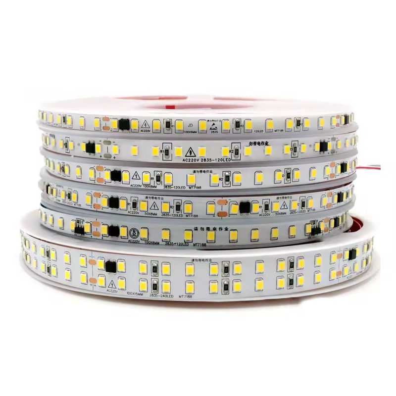 Free driver Ip44 220V 110V 2835 240led 10cm cắt lại stick 127V chống nước 10cm cắt dẻo led dải cho ngoài trời