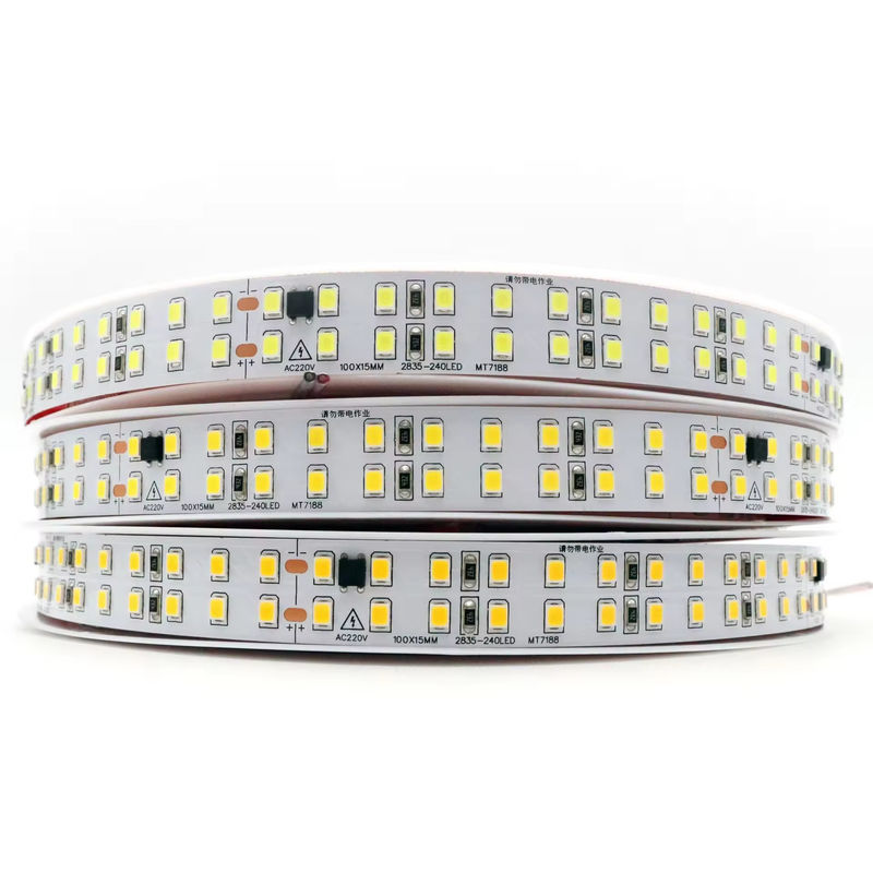 Free driver Ip44 220V 110V 2835 240led 10cm cắt lại stick 127V chống nước 10cm cắt dẻo led dải cho ngoài trời
