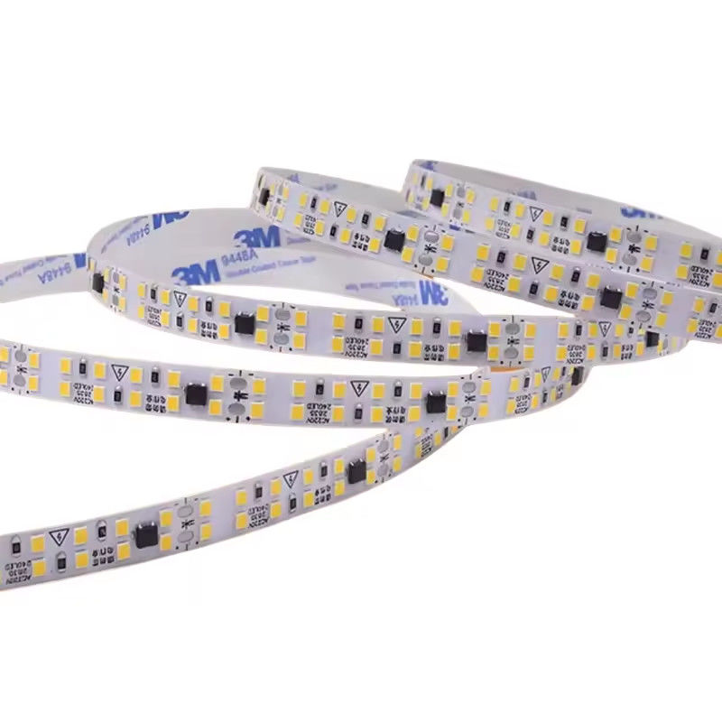 Không có người lái Điện áp cao 220V Không có người lái Dải ánh sáng tự dán 240leds smd 2835 IP67 IP65 Đèn đường trang trí