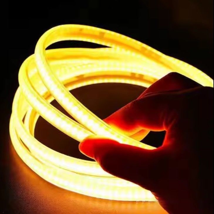 COB 288đánh đèn dải LED cao áp trong nhà và ngoài trời linh hoạt COB 110V 220V