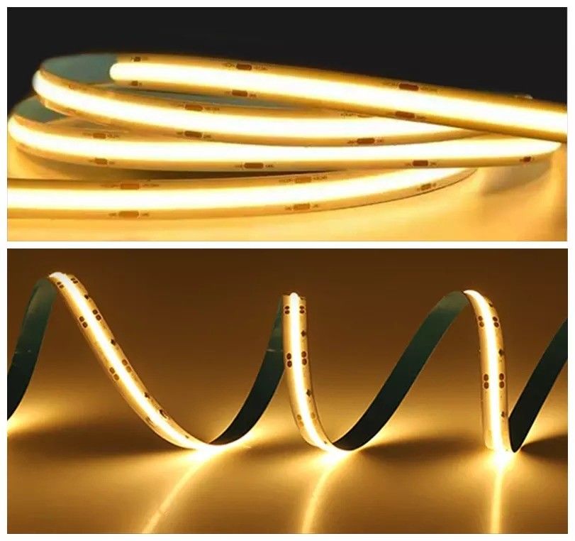 Thiết kế nội thất / ngoài trời Profile chống nước ánh sáng COB LED dải với điều khiển cảm biến