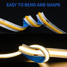 COB LED 10W 12W 110LM 320d / m PCB kép DC 12V 24V 220V CRI 90Ra 10meter Miếng dán tùy chỉnh miễn phí