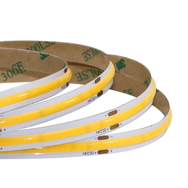 Đèn dải LED COB 240d / m 90LM 80Ra 10W / M 220V để tùy chỉnh ánh sáng toàn nhà