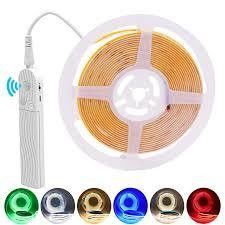 Đèn dải LED COB 240d / m 90LM 80Ra 10W / M 220V để tùy chỉnh ánh sáng toàn nhà