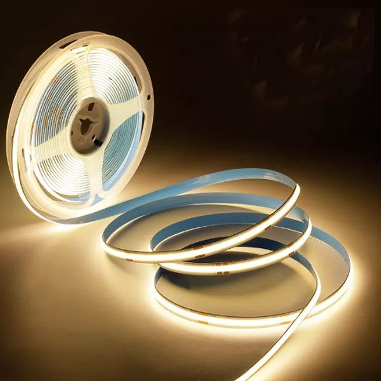 8mm Led Cob Strip 24v Dải đèn USB Đèn nền TV Flex 12v Siêu mỏng Dải đèn led Cob nhỏ
