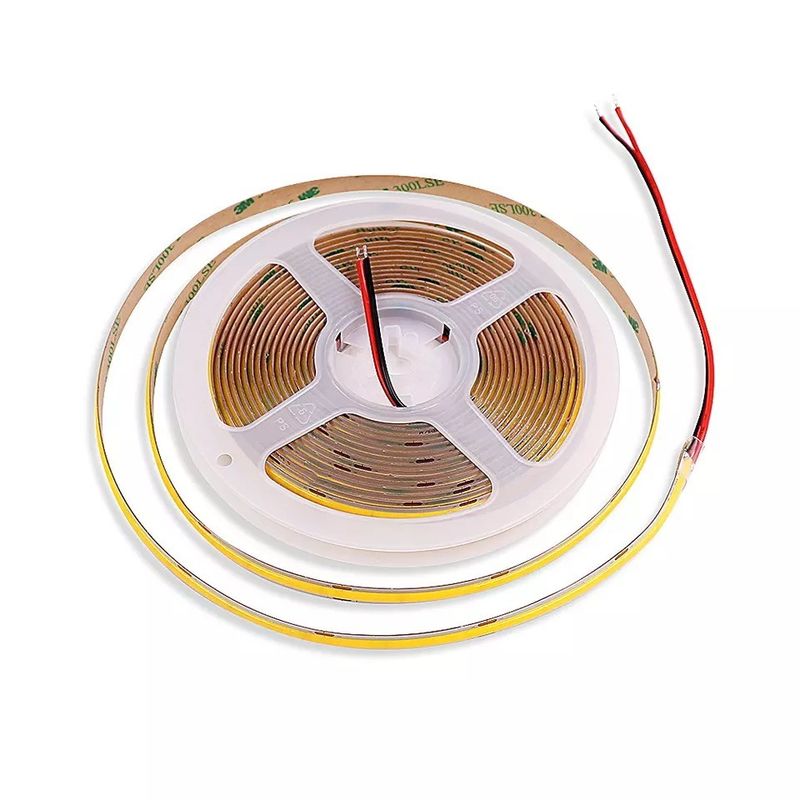 Nội thất và ngoài trời 230v 220v Ac Fob Cob LED băng ấm trắng xanh Ip65 chống nước 0.3kg trọng lượng sản phẩm