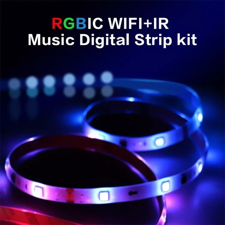 Hongtop 5m/roll 3- SK6812 RGB RGBW RGBWW RGBNW RGBCW Đèn dải LED cho đồ nội thất