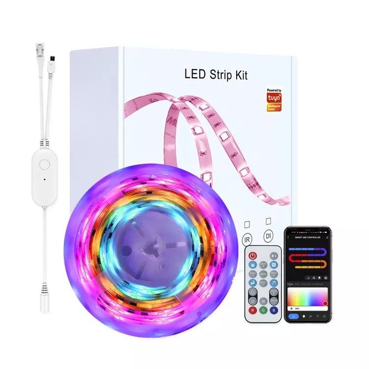 Home Bar LED Light Strips Garden Design Support Dimmer 12V 32ft thông minh 5050 RGB 1670