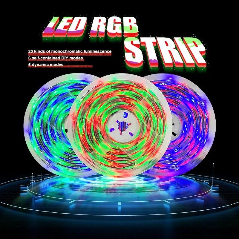 Home Bar LED Light Strips Garden Design Support Dimmer 12V 32ft thông minh 5050 RGB 1670