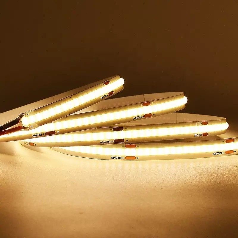 12W chống nước IP20 COB 480 đèn LED 12V 8mm 10mm đèn LED dải cho trang trí vườn