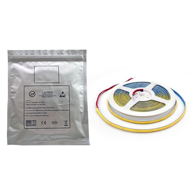 CE ROHS được phê duyệt Đèn dải COB chống nước với điều khiển công tắc và độ dày đặc cao 320leds