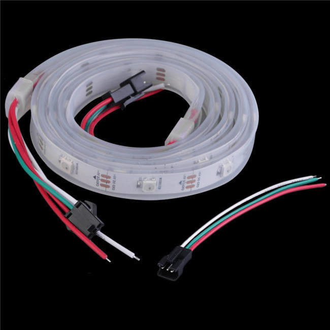 Không thấm nước 12V ws2812 ws2811 Led Strip 60 leds cho Magic Color RGB trang trí CRI Ra 80