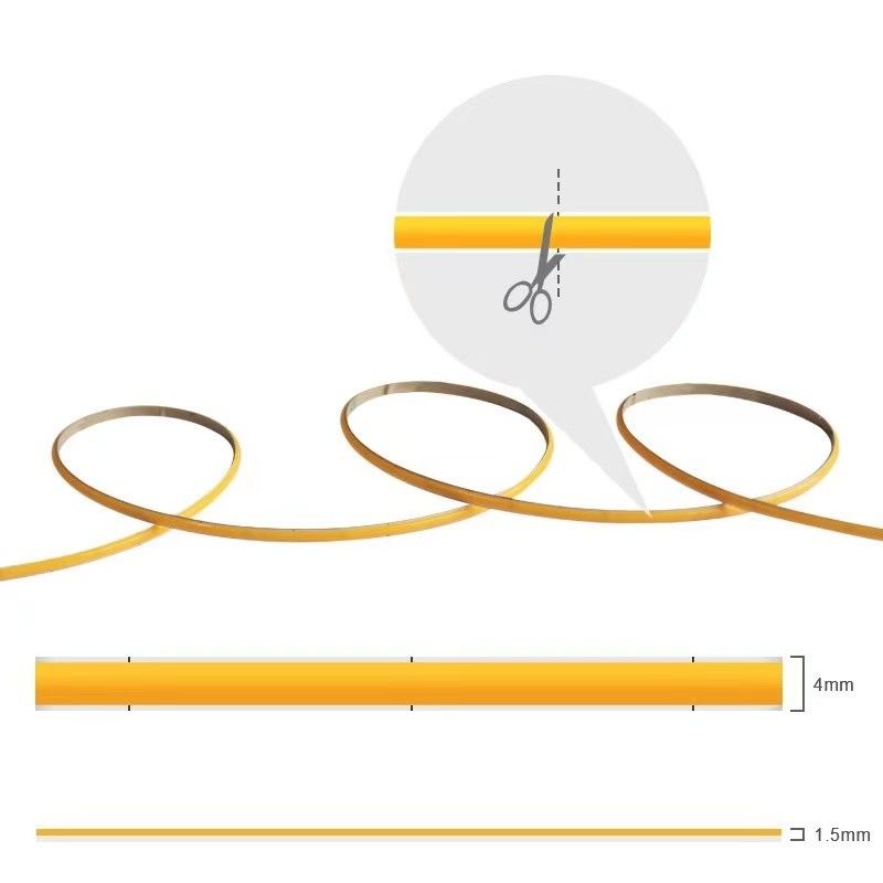 Tùy chọn linh hoạt 320 480 đèn LED DC 5v 10000 Lumens Đen trắng ấm Rgb Fcob Cct Cob Led Strip Light Warehouse