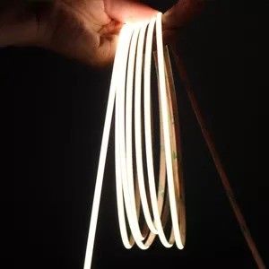 Tùy chọn linh hoạt 320 480 đèn LED DC 5v 10000 Lumens Đen trắng ấm Rgb Fcob Cct Cob Led Strip Light Warehouse