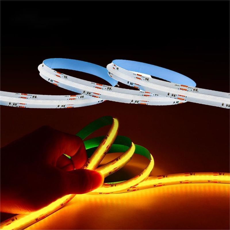 Dải băng LED 5m / lô Smd 320 384 840 leds / m Không thấm nước Dc 24v Ra90 RGBCCT 3000k 4000k 6000k