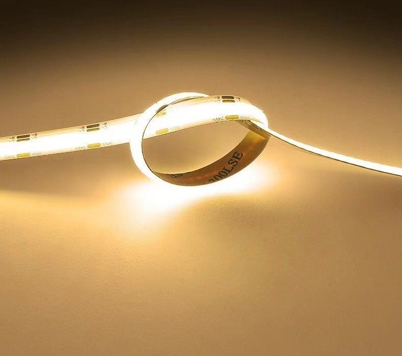 12v 24v 480 led Ce Rohs 3 Dải đèn Cob linh hoạt có đèn giảm độ sáng và hỗ trợ giảm độ sáng
