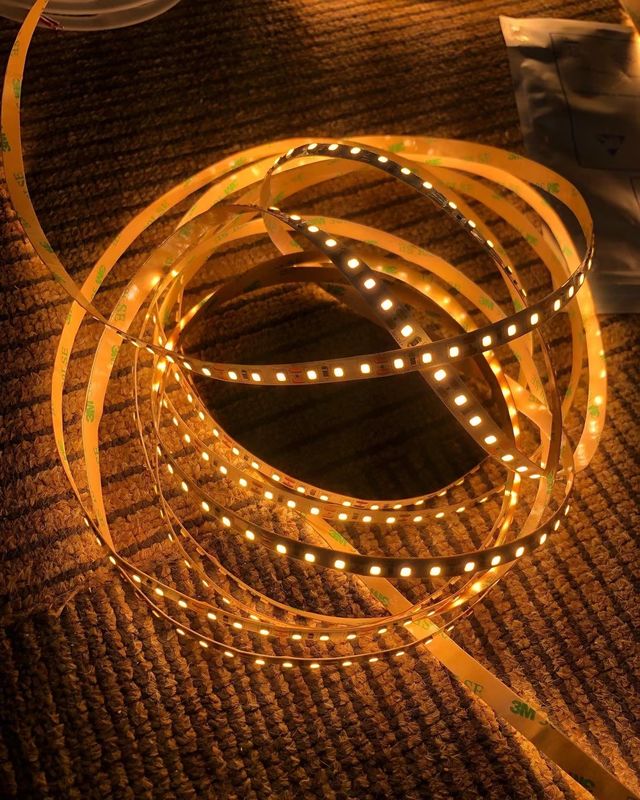 Đèn trang trí cảnh quan 5m 10m 12v 24v 220v Rgbw Cob Light Strip