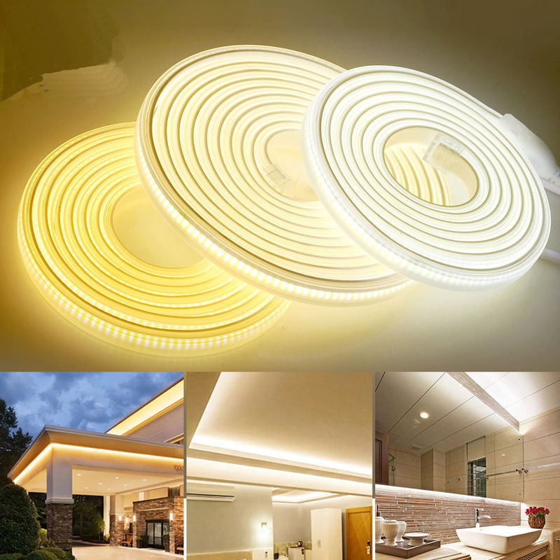 220v 280LEDs / m Trắng / Đỏ / Trắng trung tính COB LED Strip CE RoHS 100m 50m Năng lượng cao