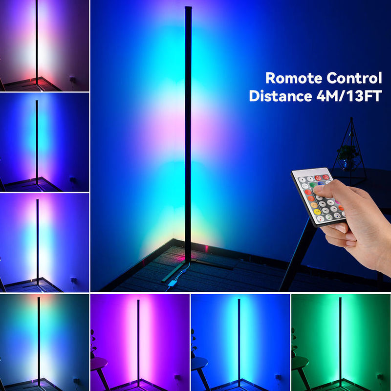 Điều khiển từ xa Đèn hoàng hôn xung quanh Phòng khách thông minh RGB Động trang trí thay đổi màu sắc Đèn đêm