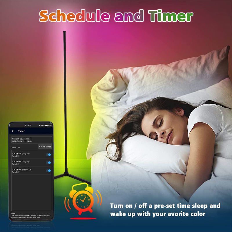 Sản phẩm Đèn hoàng hôn môi trường thông minh Thiết kế mới RGB đổi màu trang trí Đèn đêm