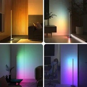 2024 Modern Cylinder Rgb màu sắc LED Ambient Light App Smart Atmosphere Đèn sàn