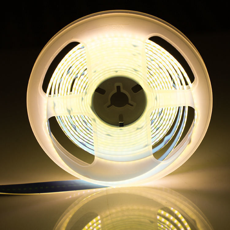 90lm / W COB LED Strip DC24V CRI90 312LEDs / m với keo đập ổn định và 60000 giờ hoạt động