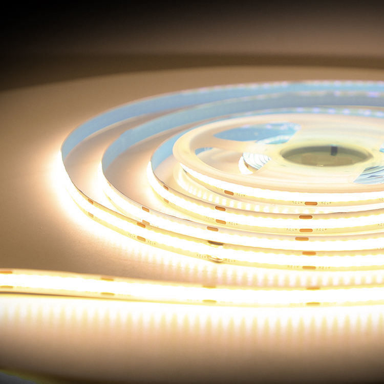 Dải đèn LED COB với thời gian hoạt động 60000 giờ DC12V/24V CRI90 320LED/m 110lm/W