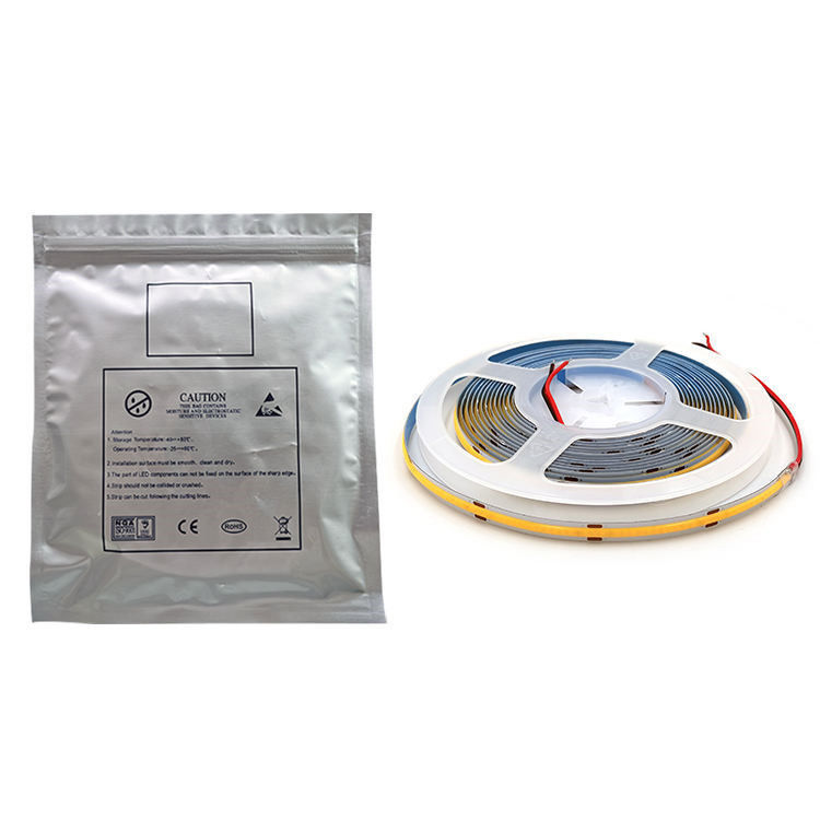 12V/24V điện áp đầu vào Dải LED linh hoạt 3 Ra90 320led/m Động lượng cao màu trắng ấm