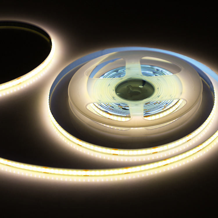 Cob Strip Dải đèn LED linh hoạt Độ mật độ cao Không có vùng đen 24V 12V 5V CRI Ra 90