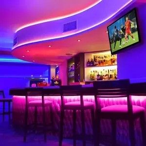 Đèn Flux ánh sáng lm 1000 24V 576 leds/meter RGB COB LED Soft Light Strip trực tiếp tốt