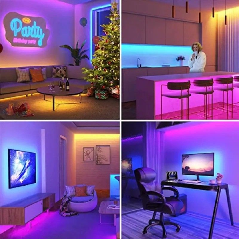 Đèn Flux ánh sáng lm 1000 24V 576 leds/meter RGB COB LED Soft Light Strip trực tiếp tốt