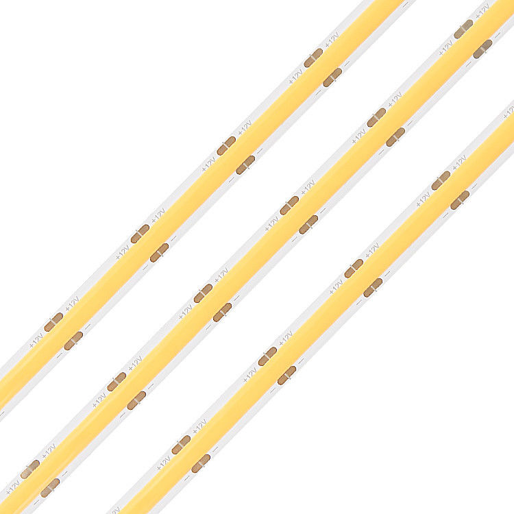 Đèn dải LED có thể cắt 320LED 8MM 12 Volt Flexible COB LED Strip Light cho các dự án chiếu sáng kỳ nghỉ