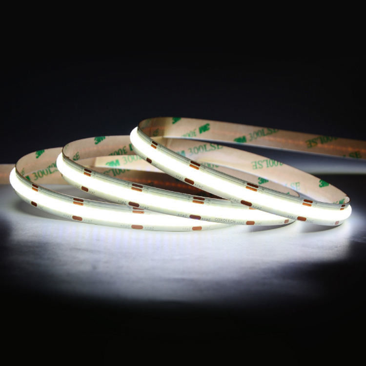Đèn dải LED có thể cắt 320LED 8MM 12 Volt Flexible COB LED Strip Light cho các dự án chiếu sáng kỳ nghỉ