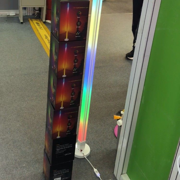 RGB Led Corner Floor Lamp Home.hotel.lighting Chức năng trang trí cho phòng khách hiện đại